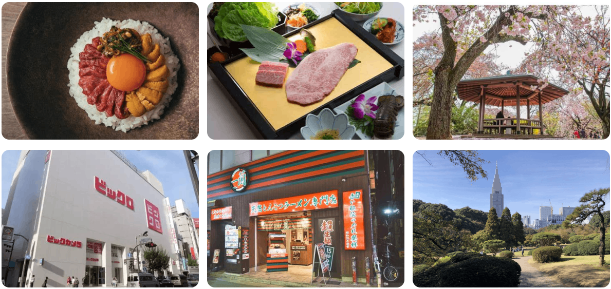 日本吃住行