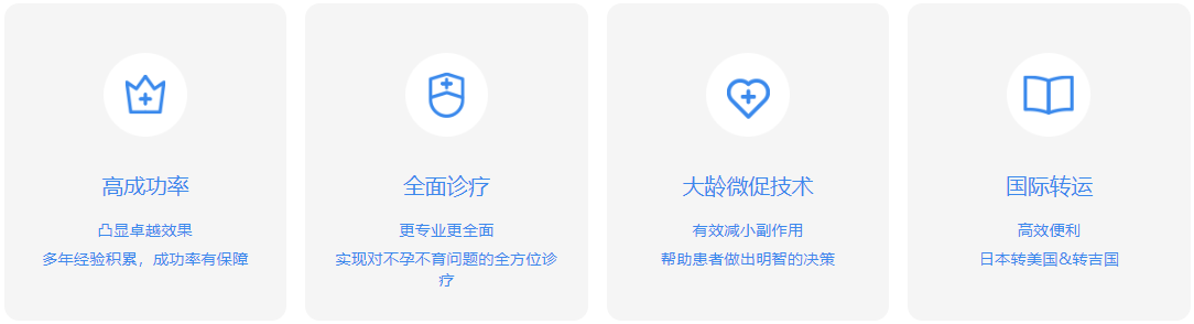 日本试管核心优势