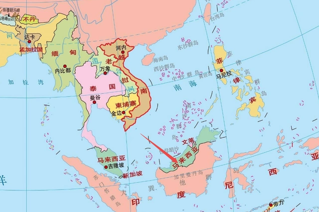 马来西亚地理位置
