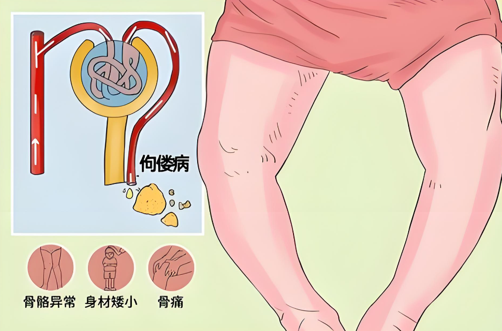 低磷性佝偻病的临床表现